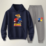 Abrigo Moletom Infantil Sonic Turma