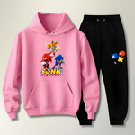 Abrigo Moletom Para Frio Infantil Sonic Turma
