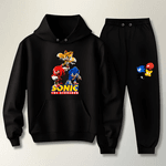 Abrigo Moletom Para Frio Infantil Sonic Turma