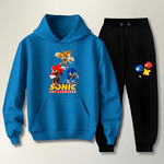 Abrigo Moletom Para Frio Infantil Sonic Turma
