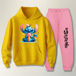 Abrigo Moletom Infantil Stitch