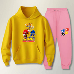 Abrigo Moletom Meninos Infantil Sonic Turma