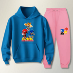 Abrigo Moletom Meninos Infantil Sonic Turma