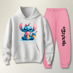 Abrigo Moletom Infantil Stitch