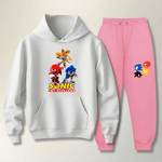 Abrigo Moletom Meninos Infantil Sonic Turma