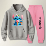 Abrigo Moletom Infantil Stitch