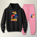Abrigo Moletom Meninos Infantil Sonic Turma