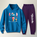Abrigo Moletom Infantil Stitch Conjunto