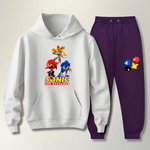 Abrigo Moletom Infantil Sonic Turma