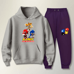 Abrigo Moletom Infantil Sonic Turma