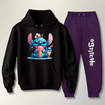 Abrigo Moletom Infantil Stitch Conjunto