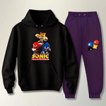 Abrigo Moletom Infantil Sonic Turma