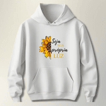 Blusa De Frio Feminina Adulta Seja Sua Própria Luz Delicada 