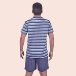 Pijama Masculino Marcos Azul em PV