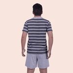 Pijama Masculino Lucas Cinza em PV