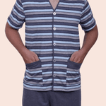 Pijama Masculino Davi Azul em PV
