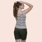Pijama Feminino Eleonora Verde em Liganete 