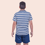 Pijama Masculino Guilherme Azul em PV