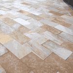 Pedra São Tomé Tipo Exportação Amarela - 15 X 30cm