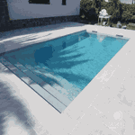 Pedra São Tomé Tipo Exportação Branca - 37 X 37cm