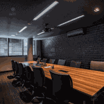 Rockface Black Matte 10X20cm