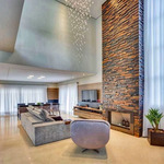 Pedra ferro ferrugem 5cm livre pacote com 0,5m² 