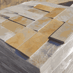 Pedra São Tomé Amarela Tipo Exportação - 23 X 47cm