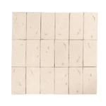 Rettangolo Terracota Bianco