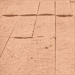 Rettangolo Pezzo Terracota