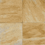 Pedra São Tomé Tipo Exportação Amarela - 30 X 30cm