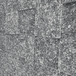 Pedra Madeira Serrada Cinza Amarrado com 0,5m² 11,5x11.5cm