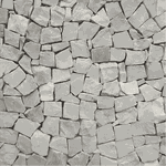 Pedra Portuguesa Repicada Branca