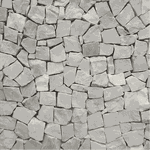 Pedra Portuguesa Repicada Branca