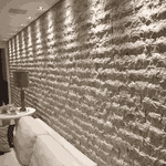 Travertino Rockface Pedra Natural 10x30cm