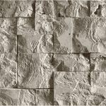 Travertino Rockface Pedra Natural 10 X 20cm