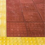 Piso Ladrilho Hidráulico 36 Quadros Vermelho 30,7X30,7cm Caixa com 0,47 m² 