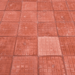 Piso Ladrilho Hidráulico 36 Quadros Vermelho 30,7X30,7cm Caixa com 0,47 m² 