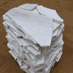 Retalho Extra Grande Branco