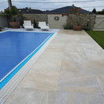  Pedra São Tomé Serrada Mesclada - 18 X 37cm