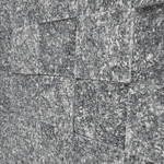 Pedra Madeira Serrada Cinza Amarrado com 0,5m² 11,5x11.5cm