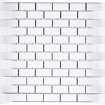 Pastilha de Porcelana 2,5x5 (Ja) - B2140 Branco Caixa 1,28m² - Atlas