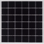 Pastilha de Porcelana 5x5 - M-4337 - Preto Acetinado Caixa 1,41m² Atlas