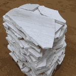 Retalho Extra Grande Branco