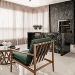 Revestimento Telado Pedra Ferro Preta