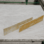 Rodapé Pedra São Tomé Amarelo 10 X 37