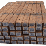 Cruzetas de Madeira Escovada - 2.00 Mts