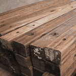 Cruzetas de Madeira Escovada - 2.00 Mts