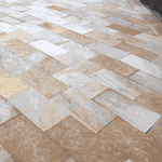 Pedra Para Piscina São Tomé Amarela - 23 X 47cm