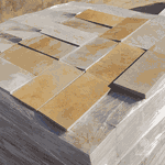 Pedra Para Piscina São Tomé Amarela - 28 X 57cm