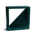 Cobogó Veneziana Simples - Verde Petróleo - 25x25 cm